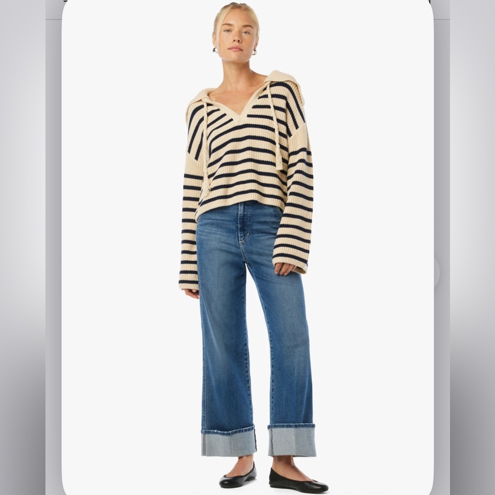 Joe’s wide leg cuffed Jean new 32 - Picture 2 of 9